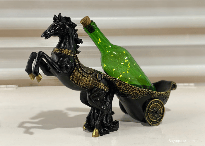 35. Horse Wine Holder
