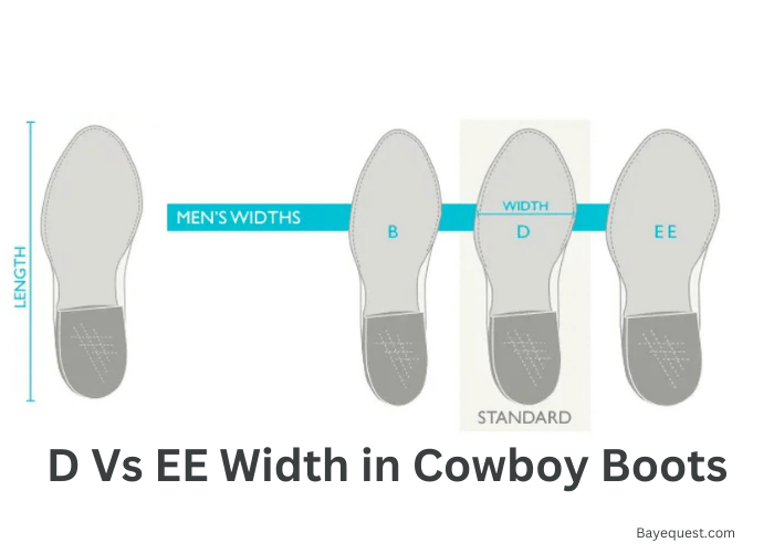 D Vs EE Width in Cowboy Boots